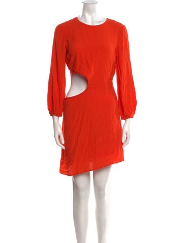 Ba&Sh Dresses Crew Neck Knee-Length Dress M