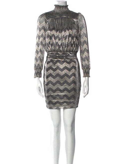 BA&SH Printed Mini Dress