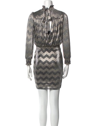 BA&SH Printed Mini Dress