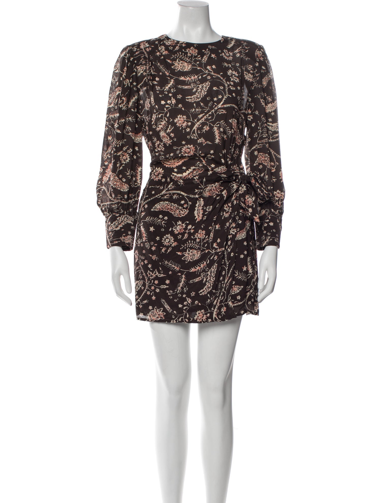 BA&SH Printed Mini Dress