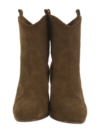 BA&SH Suede Western Boots