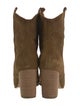 BA&SH Suede Western Boots