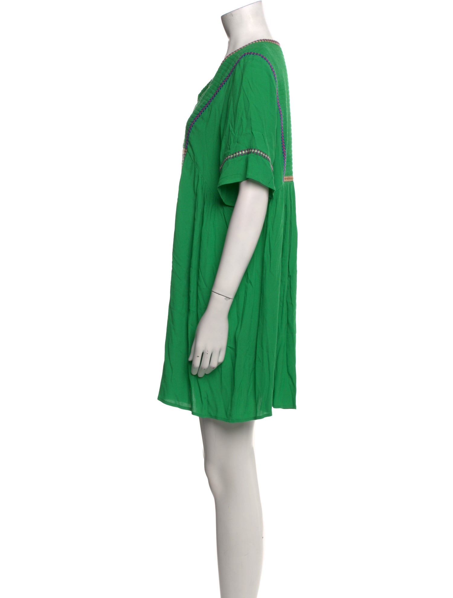 BA&SH V-Neck Mini Dress