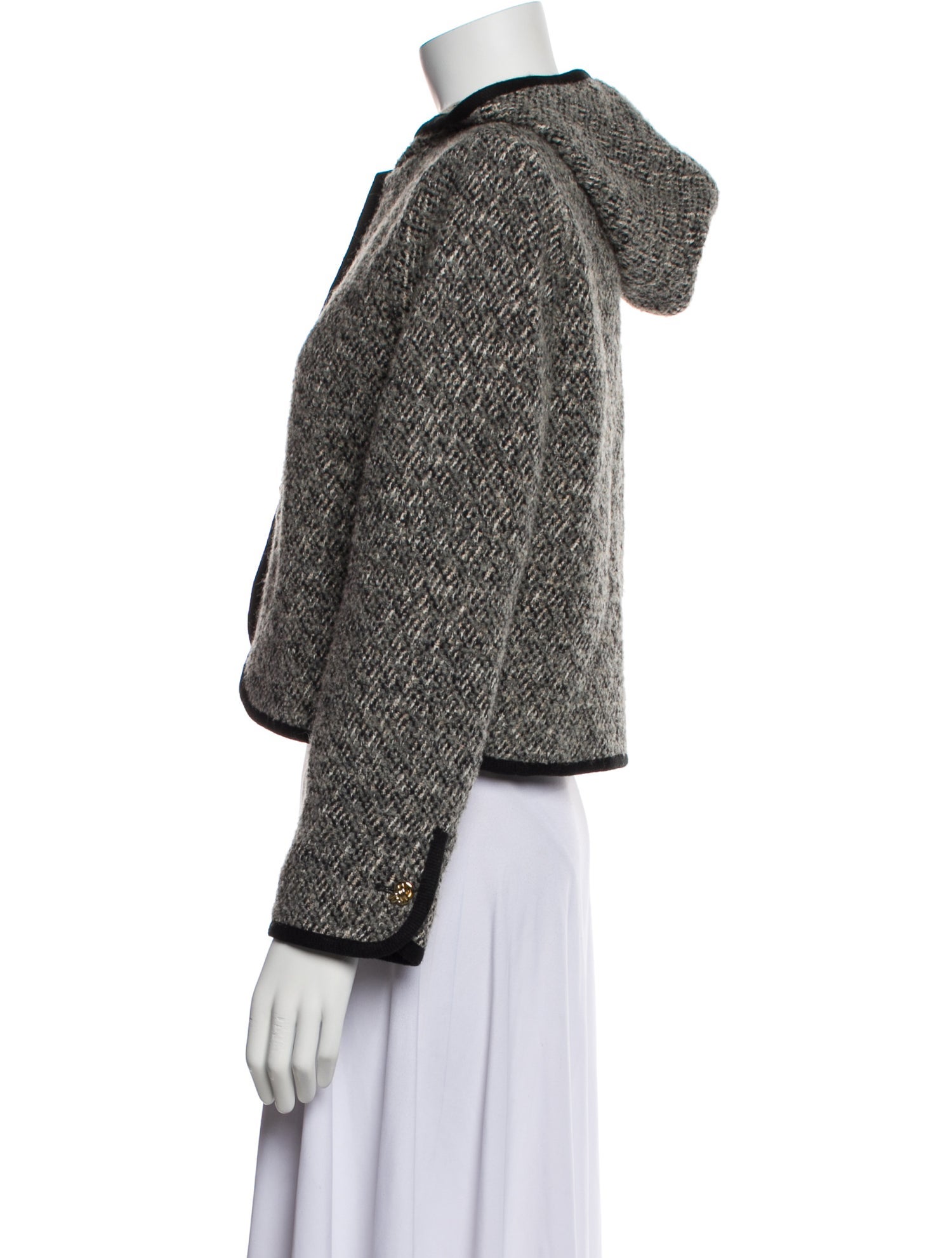 BA&SH Tweed Pattern Evening Jacket w/ Tags