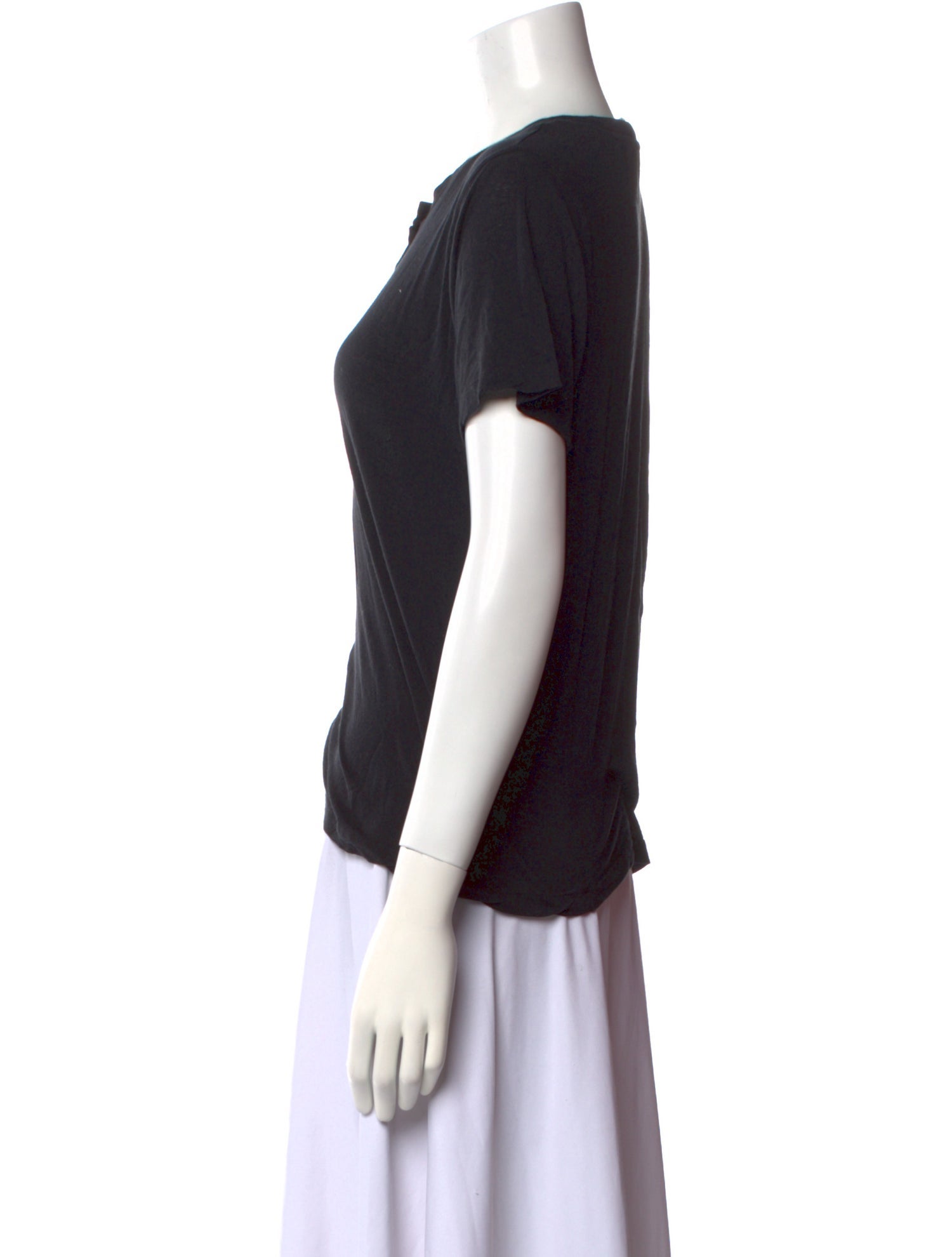 BA&SH Crew Neck Short Sleeve T-Shirt