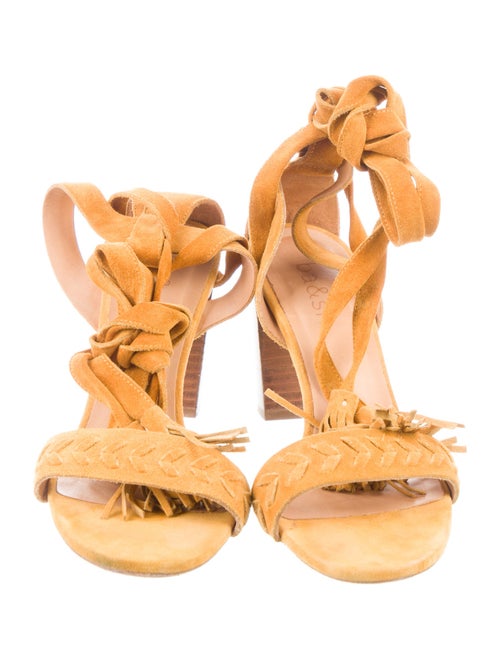BA&SH Suede Sandals