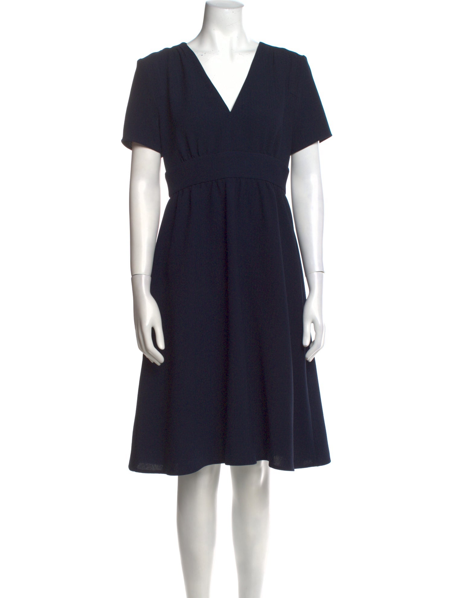 BA&SH V-Neck Midi Length Dress