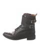 BA&SH Leather Combat Boots