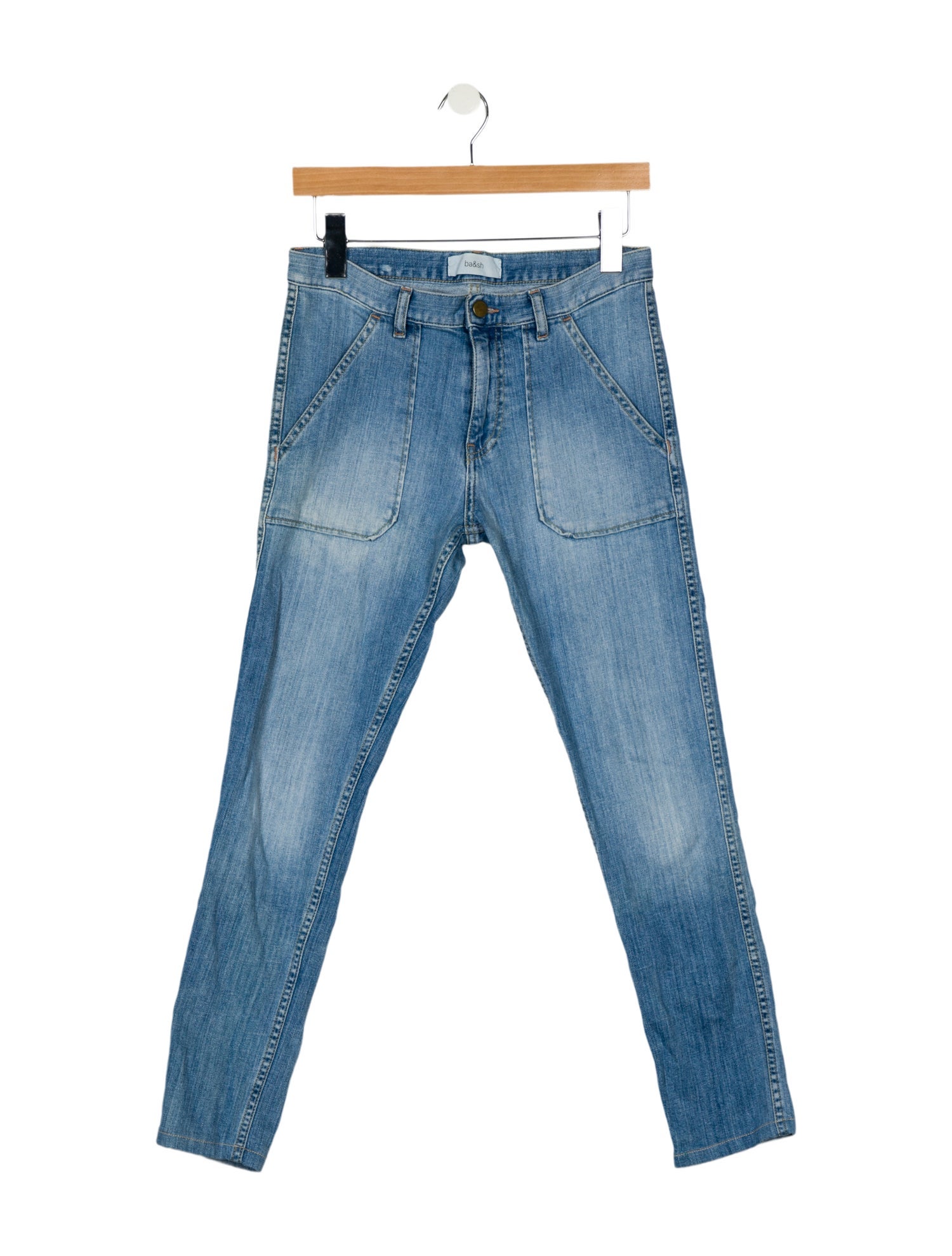 BA&SH Mid-Rise Skinny Leg Jeans