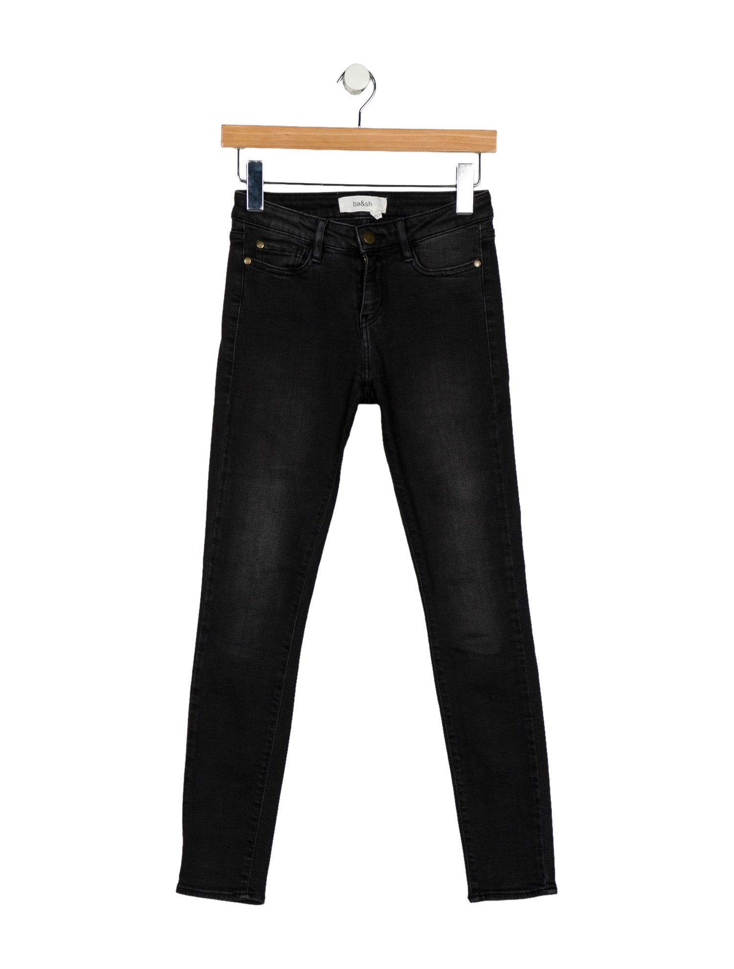 BA&SH Low-Rise Skinny Leg Jeans