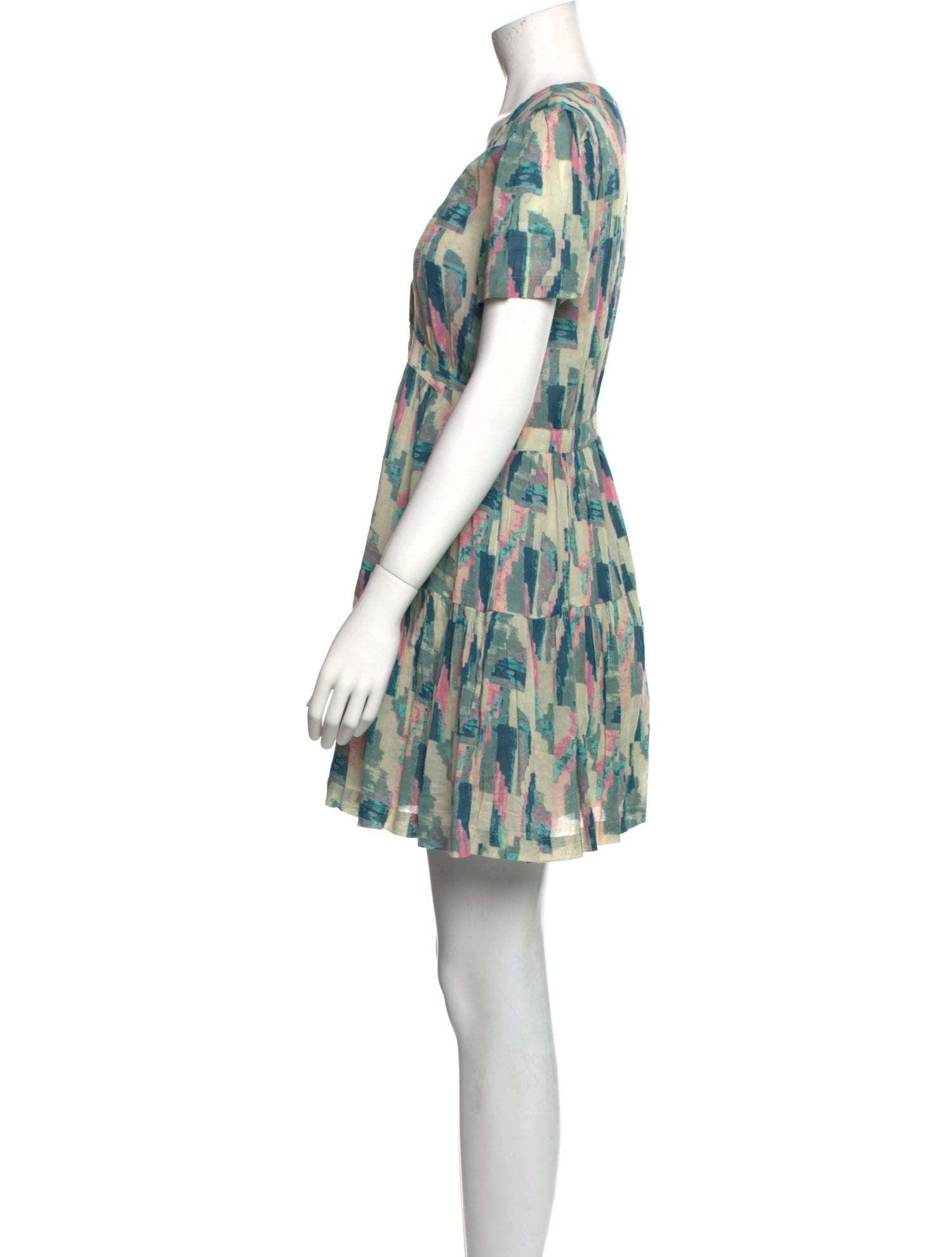 BA&SH Printed Mini Dress