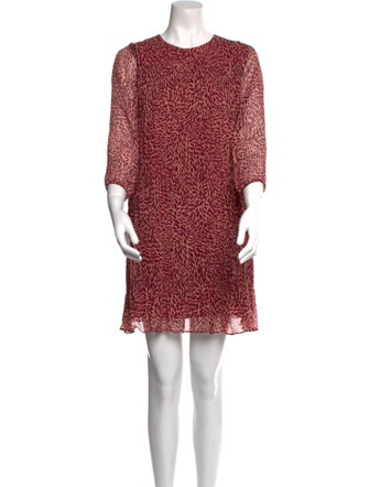 BA&SH Printed Mini Dress