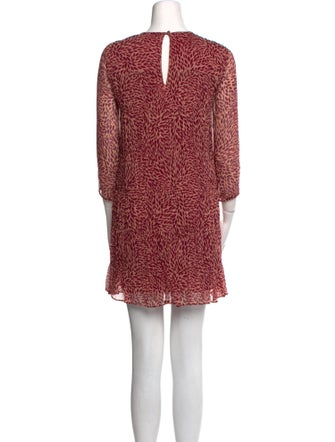 BA&SH Printed Mini Dress
