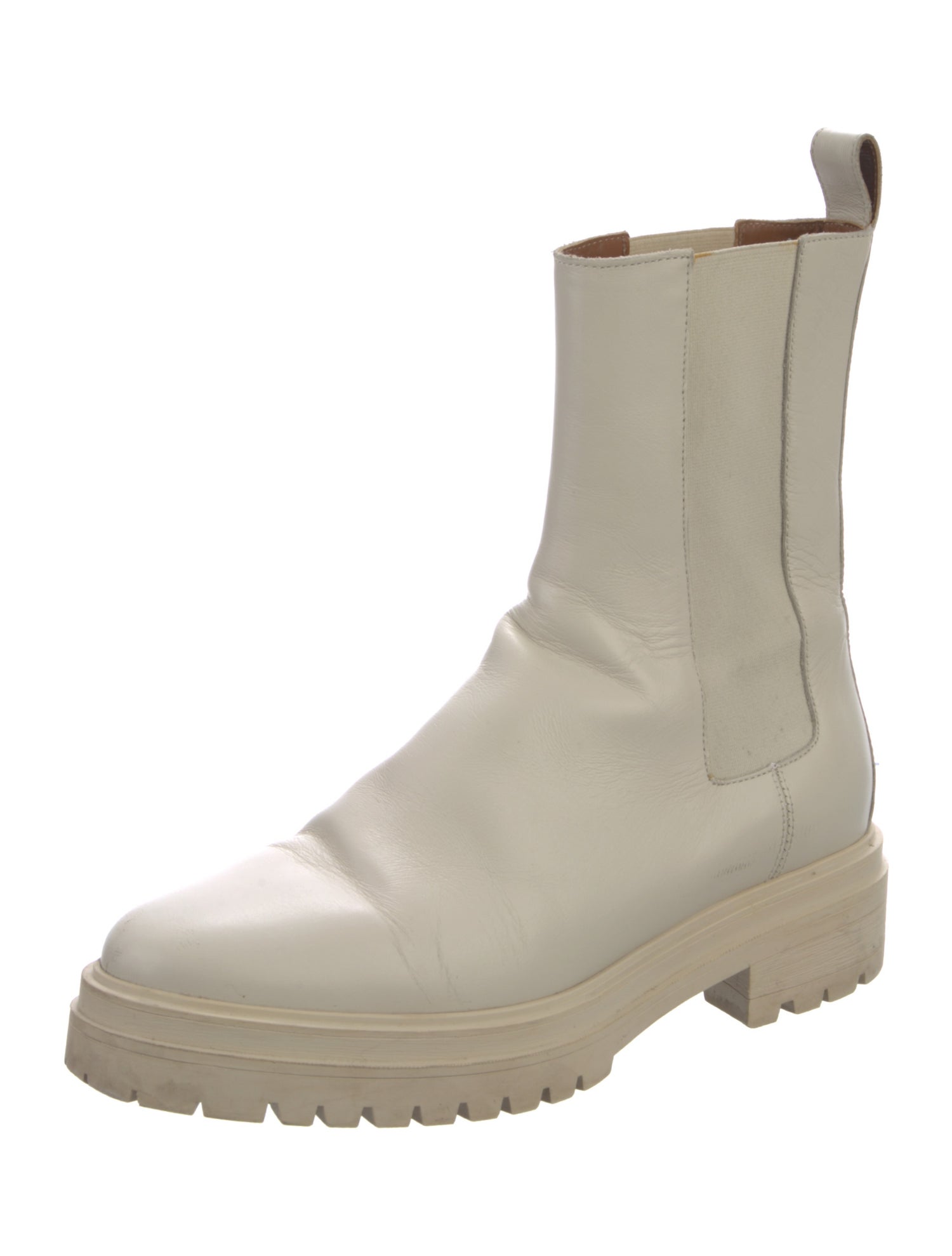 BA&SH Leather Chelsea Boots