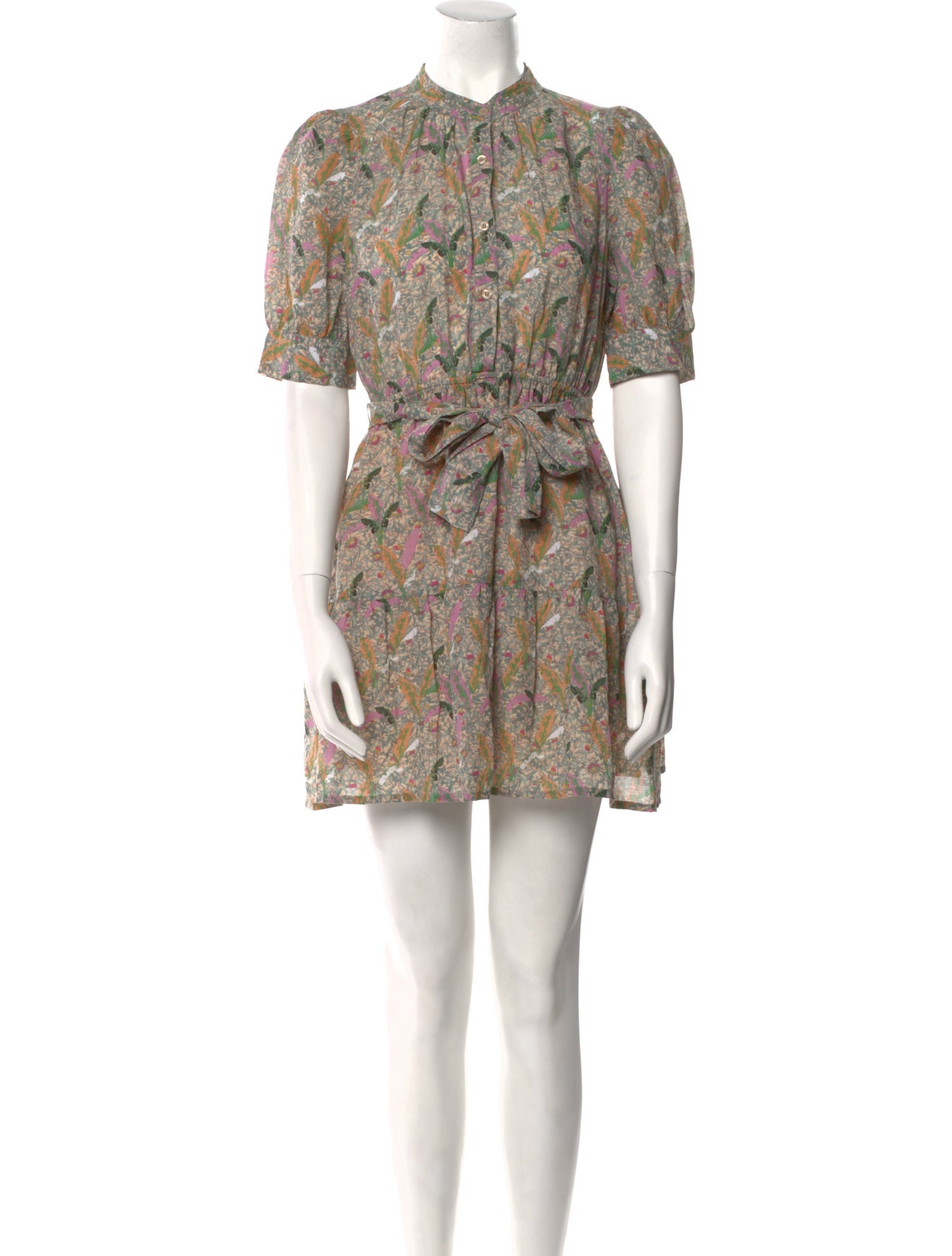 BA&SH Paisley Print Mini Dress