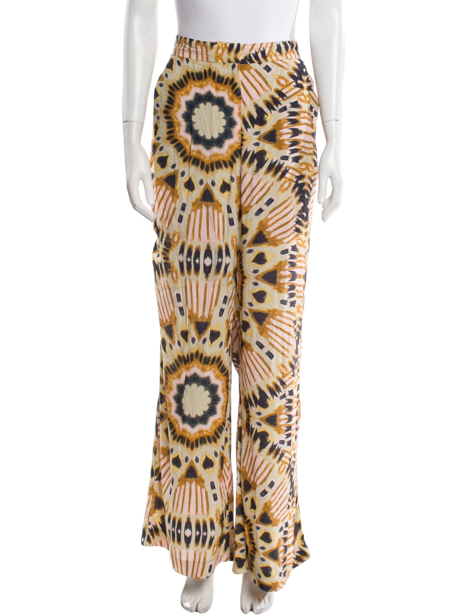 BA&SH Printed Wide Leg Pants