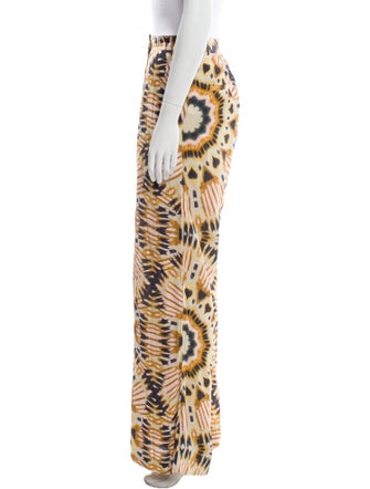 BA&SH Printed Wide Leg Pants