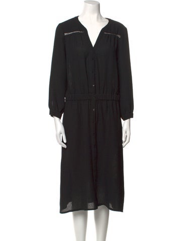 Ba&Sh Dresses V-Neck Knee-Length Dress XS