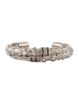 BA&SH Crystal JAGG Cuff Bracelet