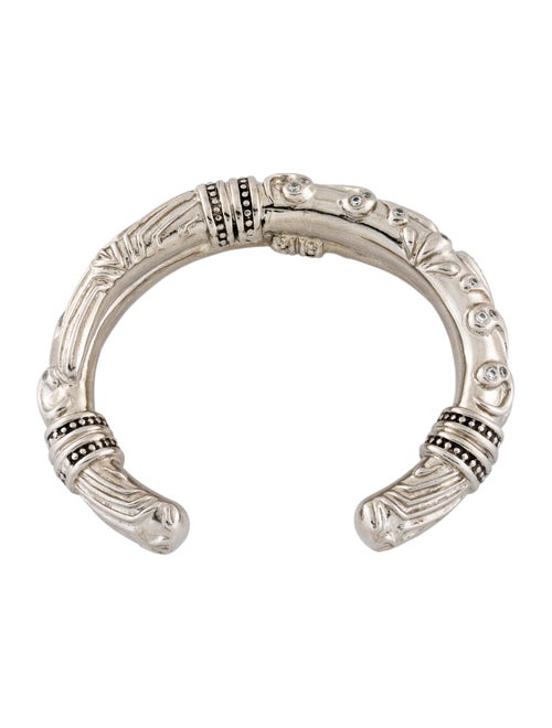 BA&SH Crystal JAGG Cuff Bracelet