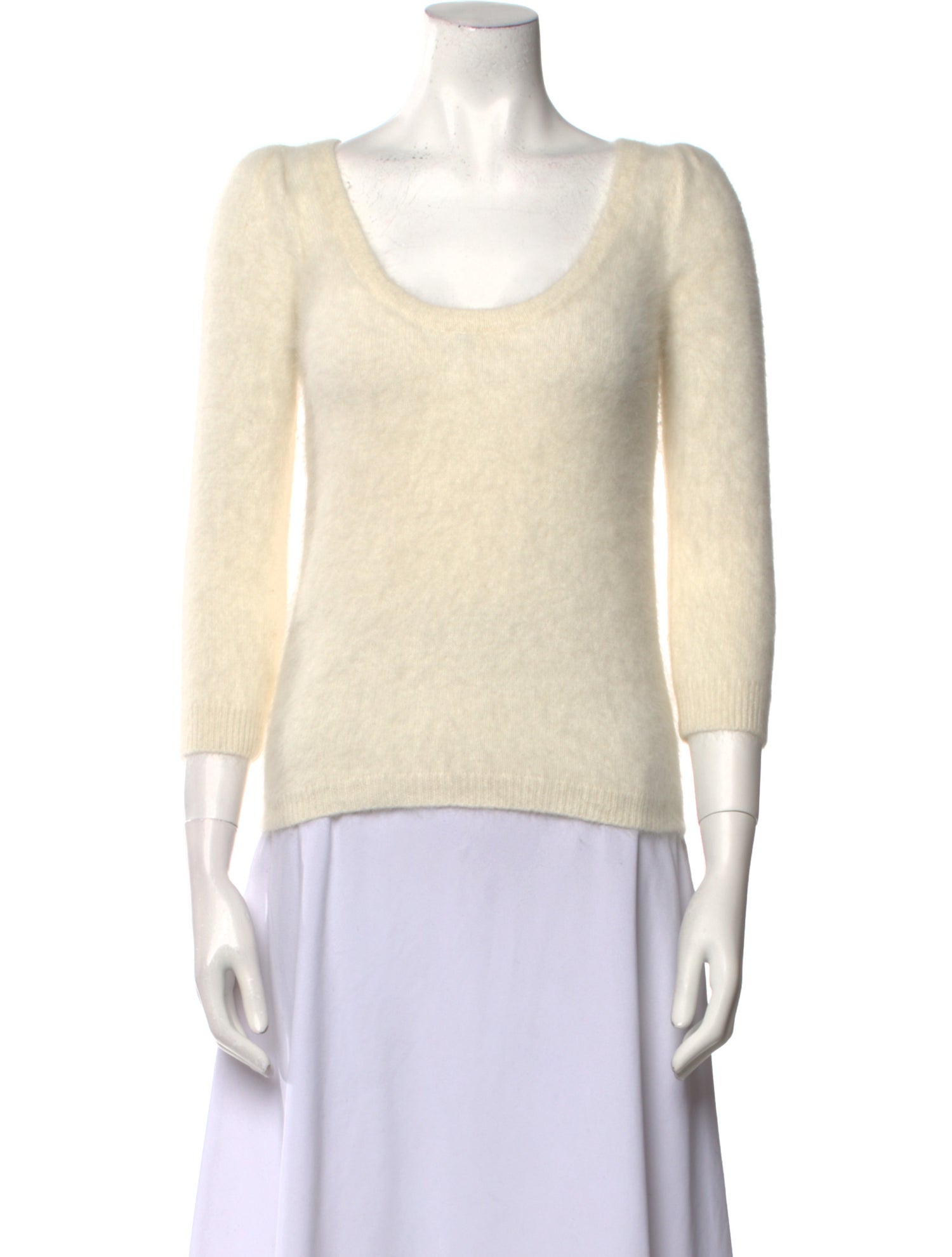 BA&SH Angora Scoop Neck Sweater