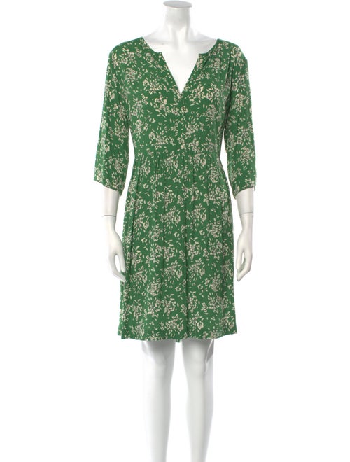 BA&SH Floral Print Knee-Length Dress