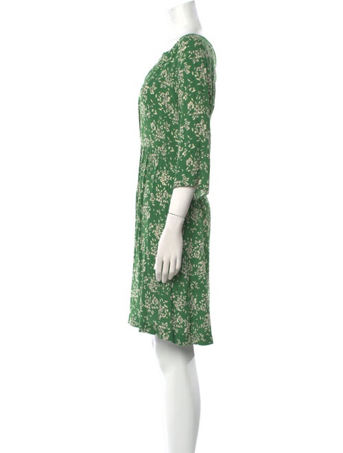 BA&SH Floral Print Knee-Length Dress