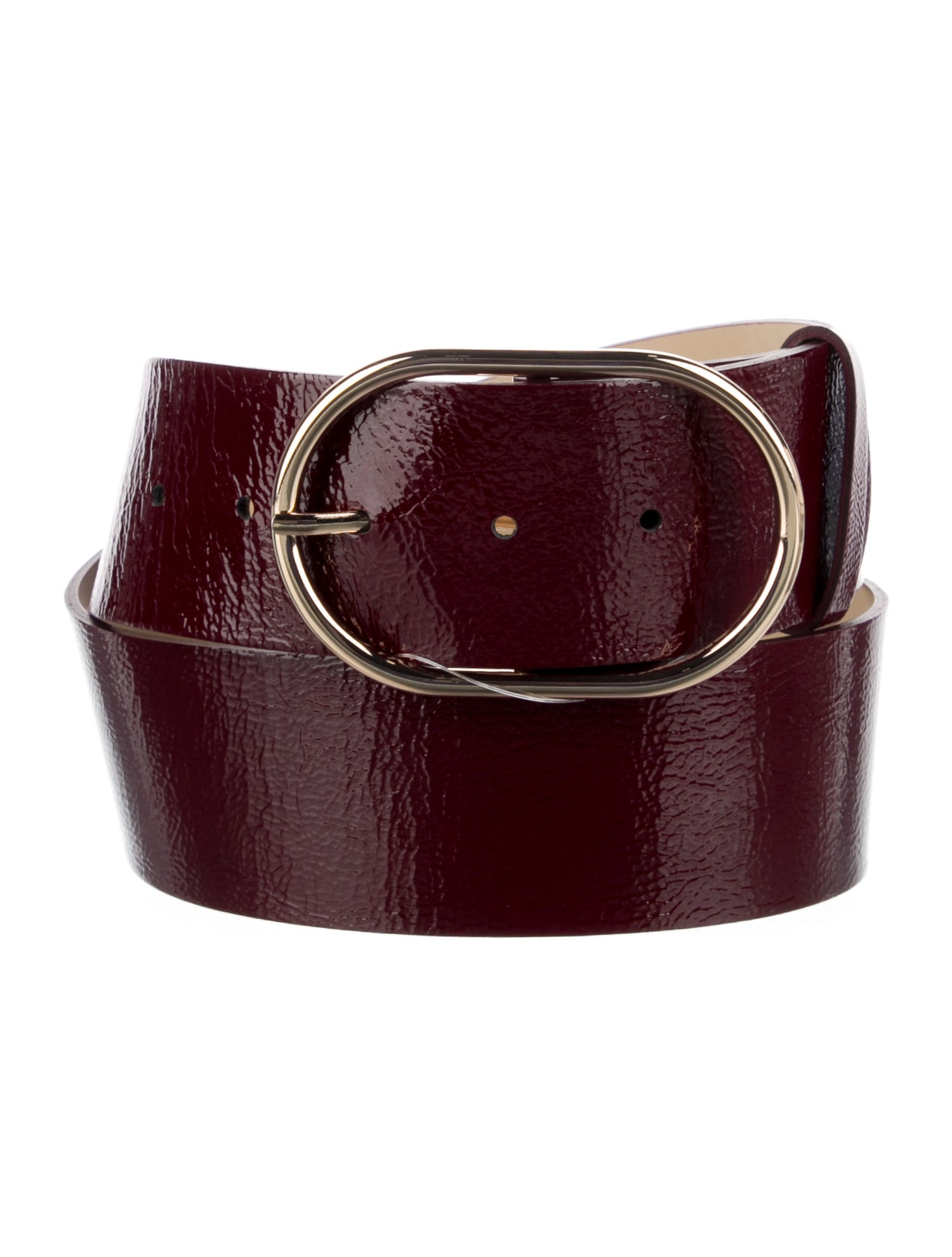 BA&SH Wide Patent Leather Belt