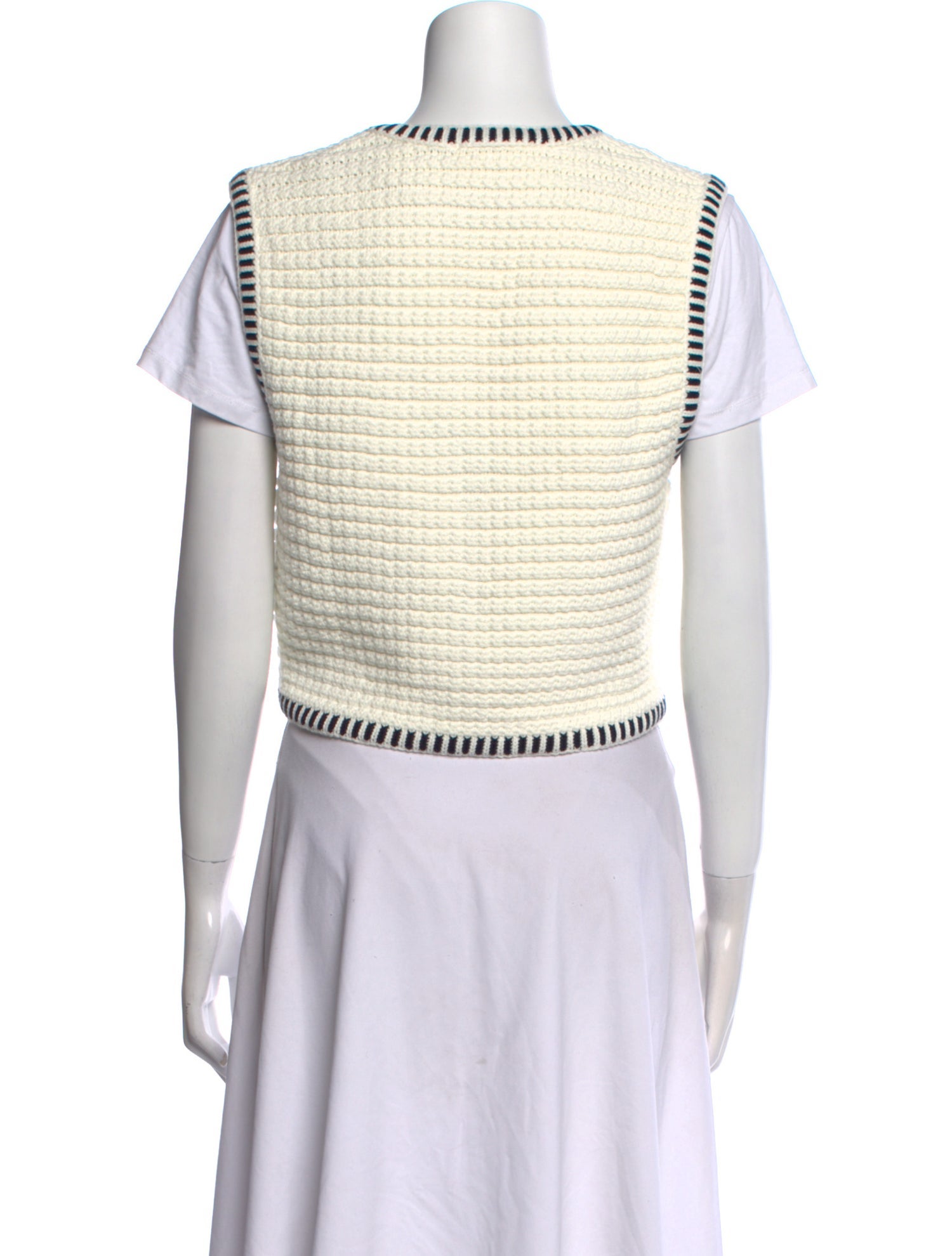 BA&SH Printed Scoop Neck Sweater w/ Tags