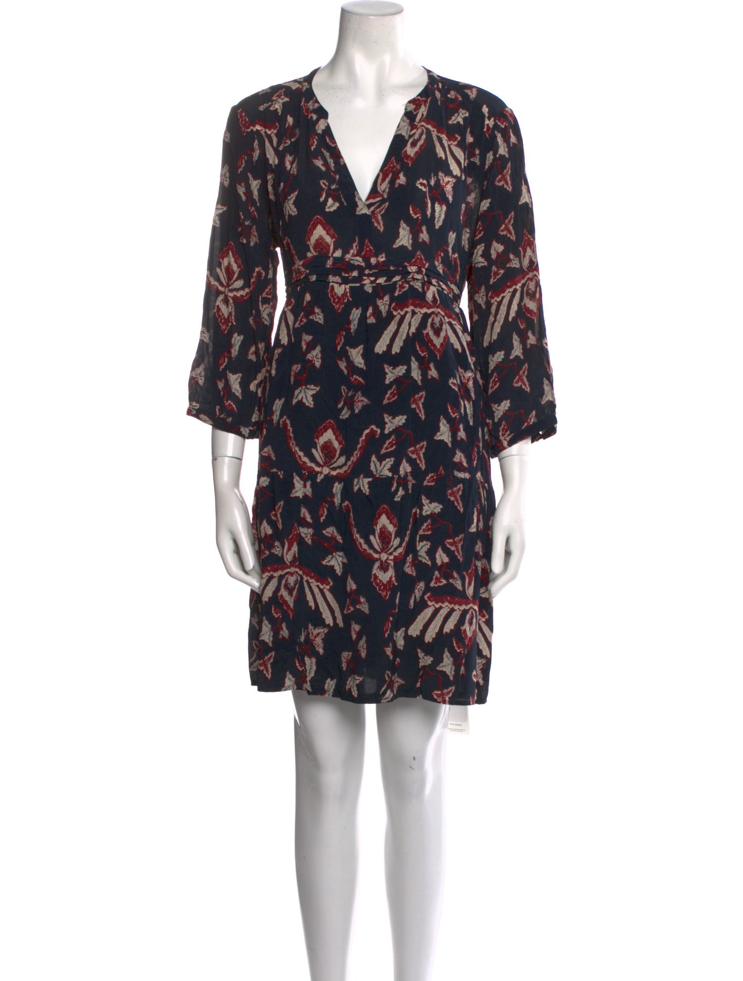 BA&SH Printed Mini Dress