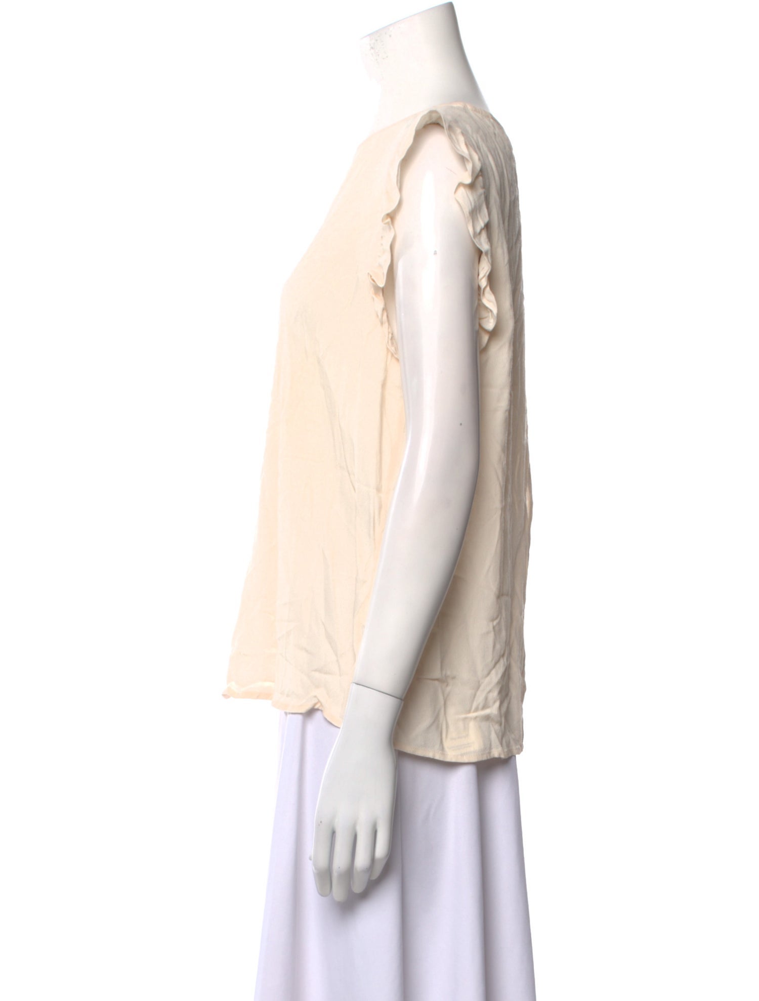 BA&SH Bateau Neckline Short Sleeve Blouse