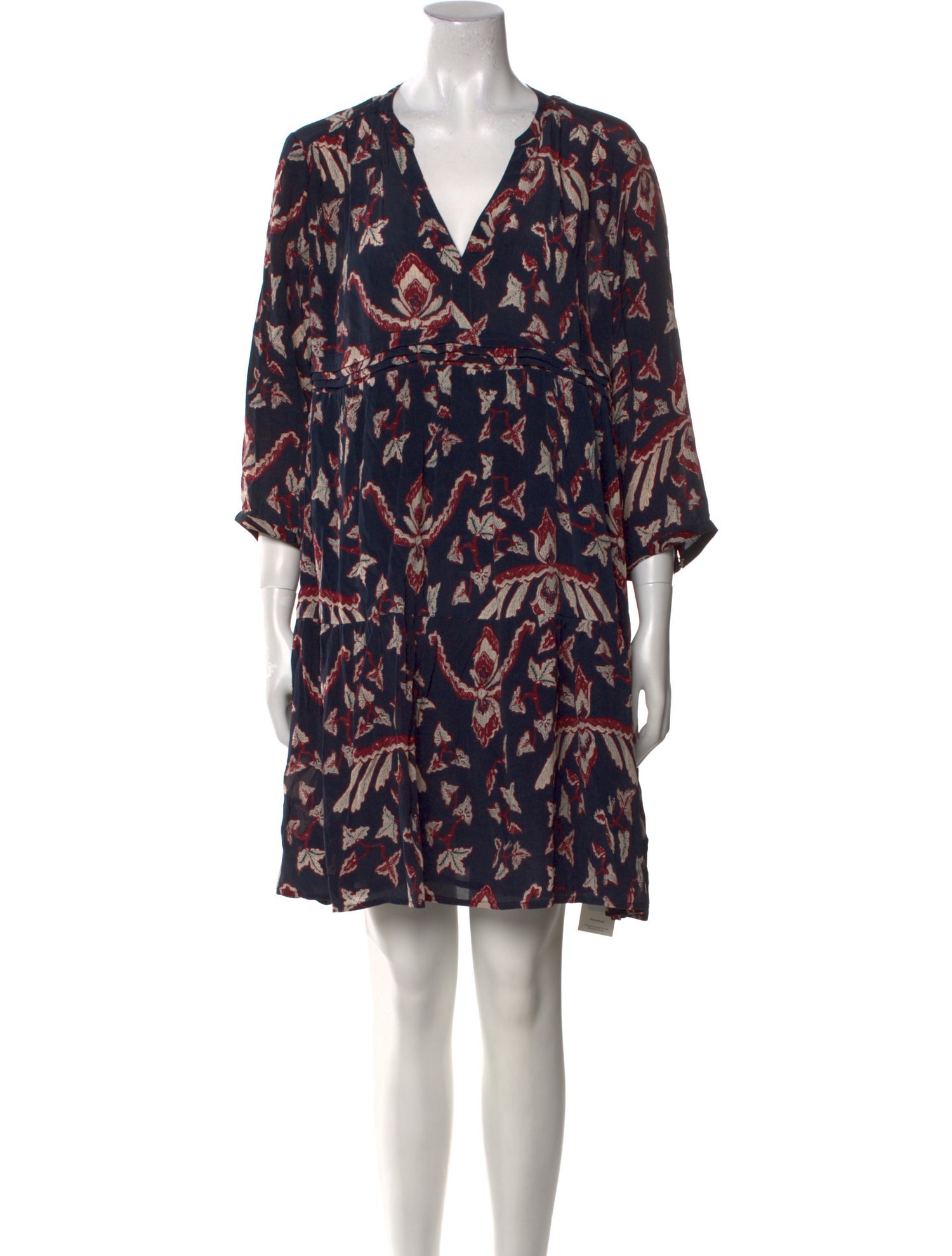 BA&SH Printed Mini Dress