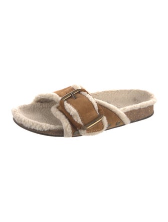 BA&SH Suede Slides
