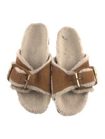 BA&SH Suede Slides