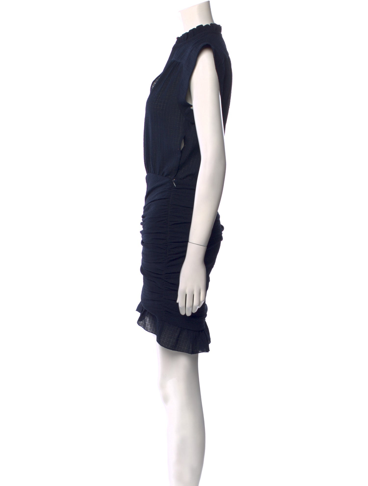 BA&SH V-Neck Mini Dress