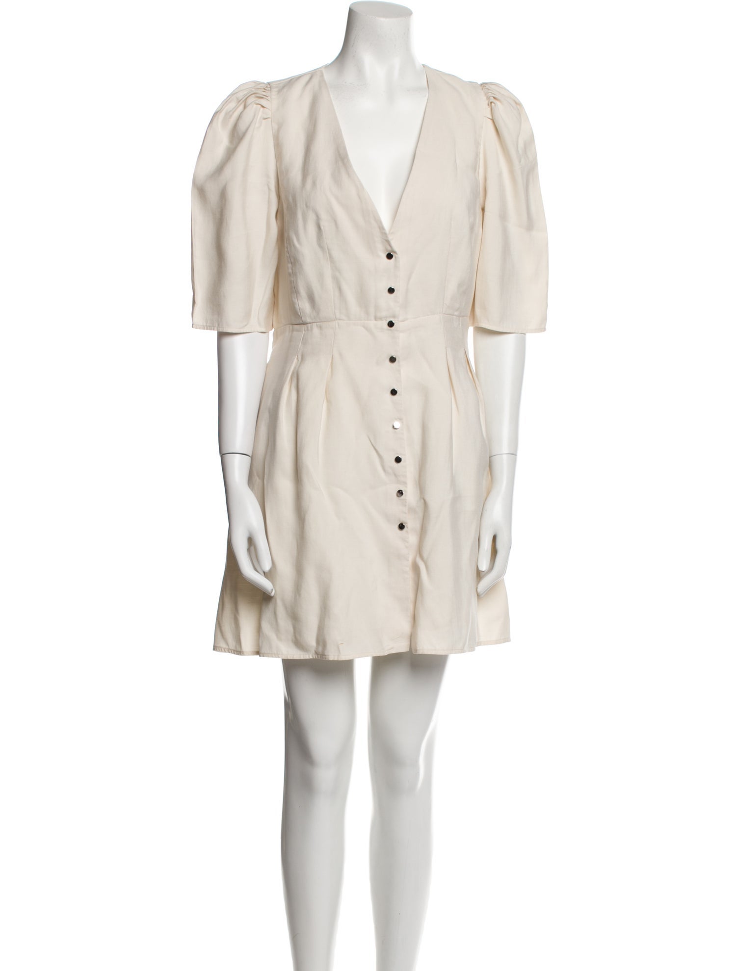 BA&SH V-Neck Mini Dress