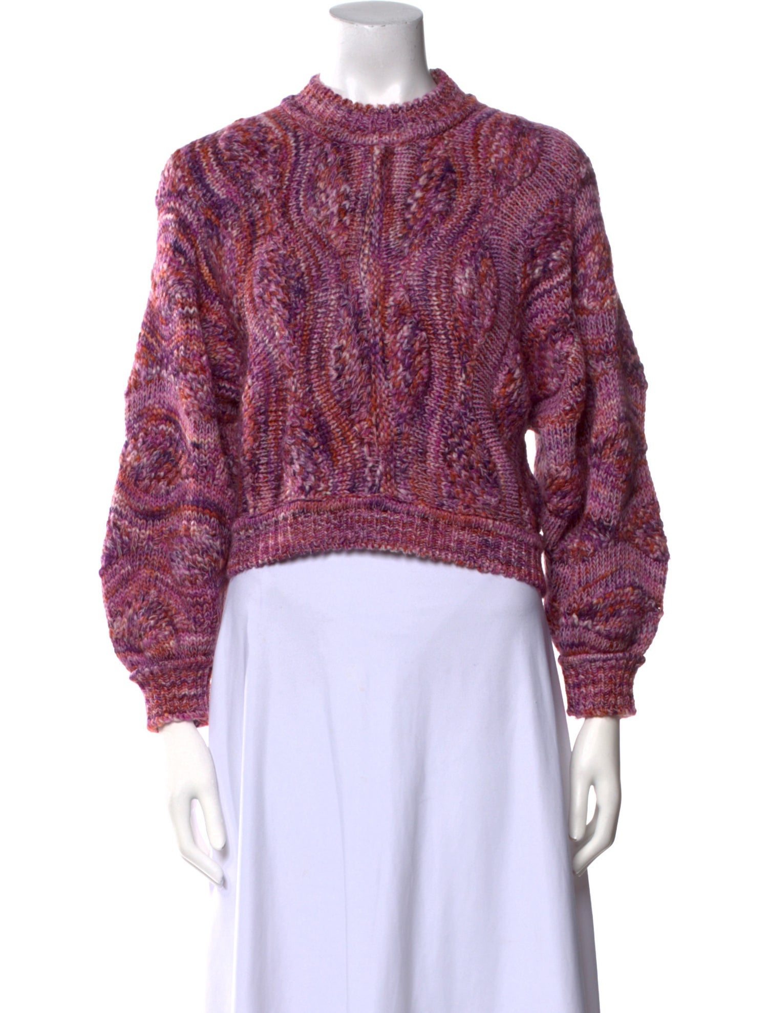 BA&SH Wool Patterned Sweater w/ Tags