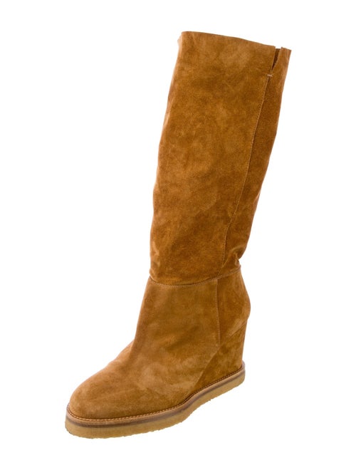 BA&SH Suede Riding Boots