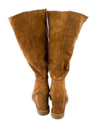BA&SH Suede Riding Boots