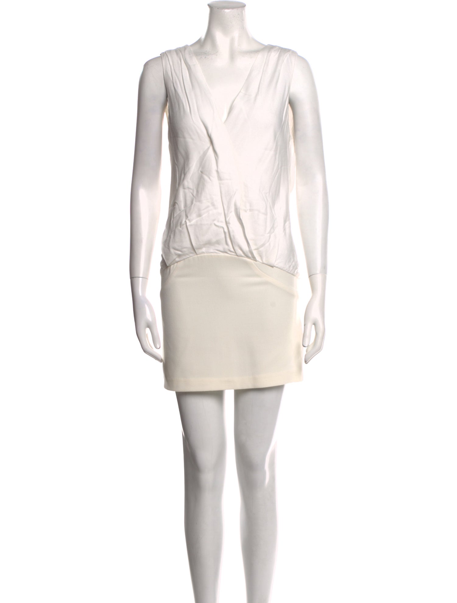 BA&SH Cowl Neck Mini Dress