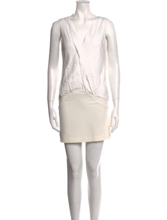 BA&SH Cowl Neck Mini Dress