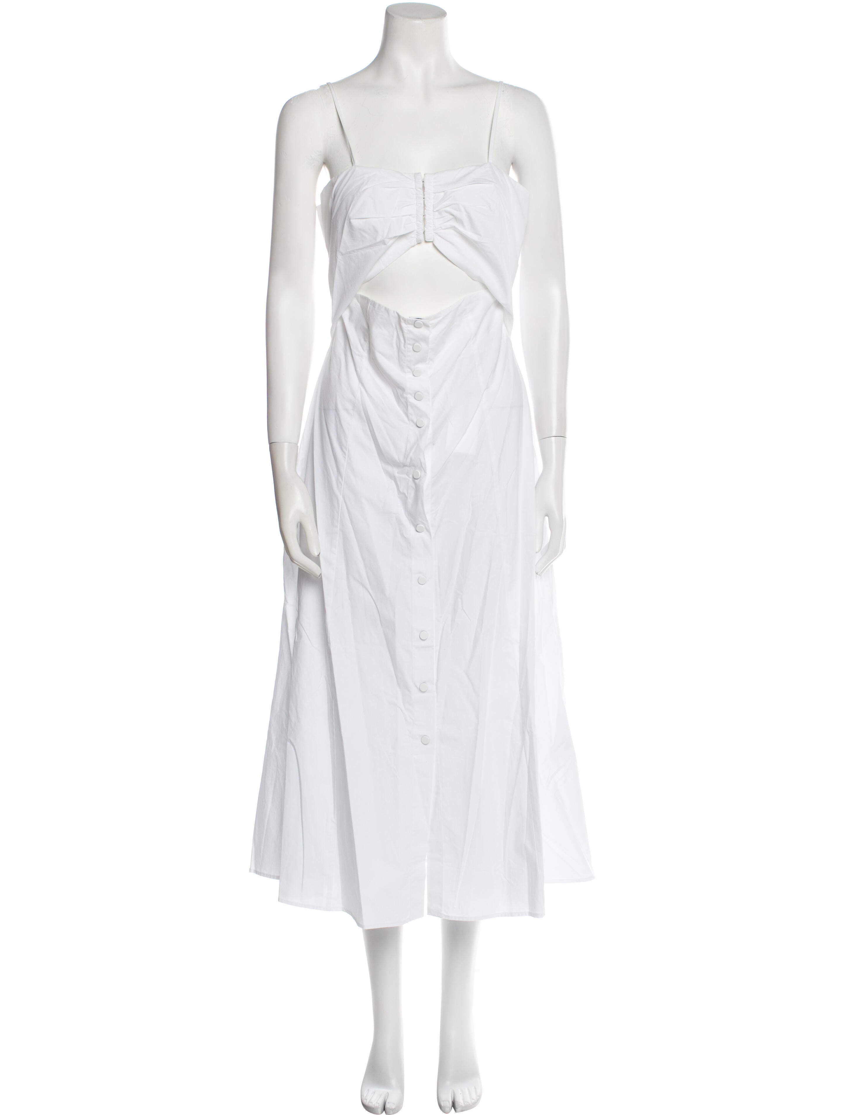 BA&SH Square Neckline Long Dress w/ Tags