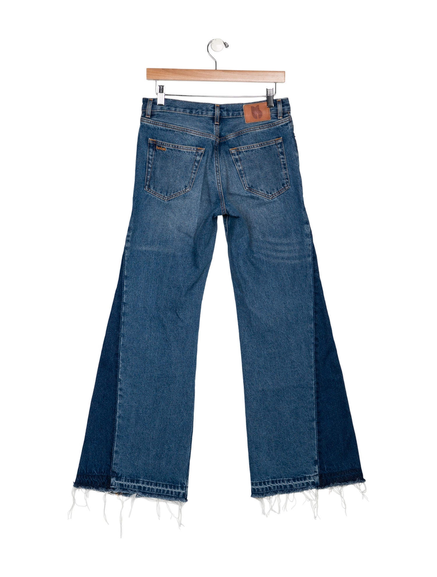 BA&SH Mid-Rise Wide Leg Jeans