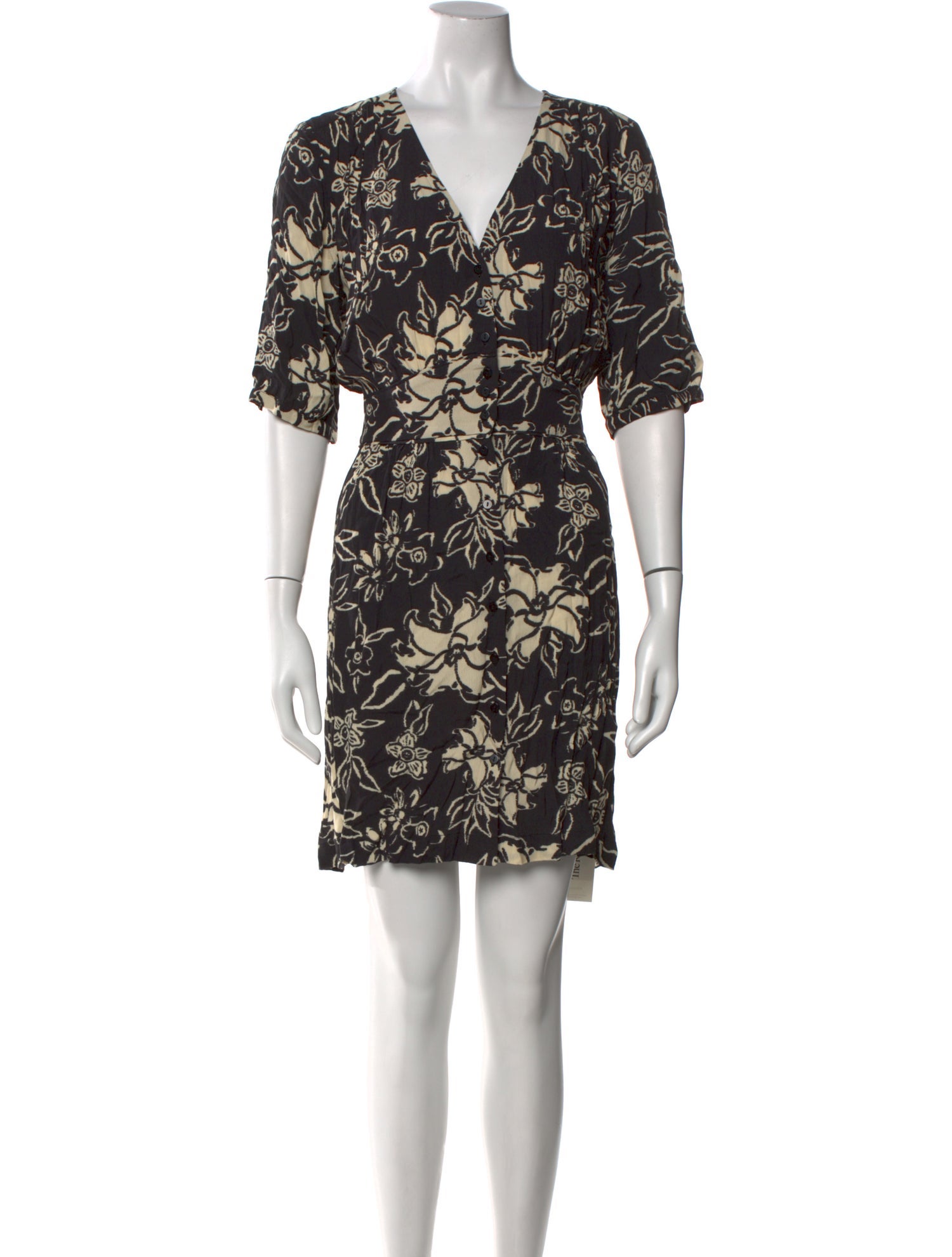 BA&SH Printed Mini Dress