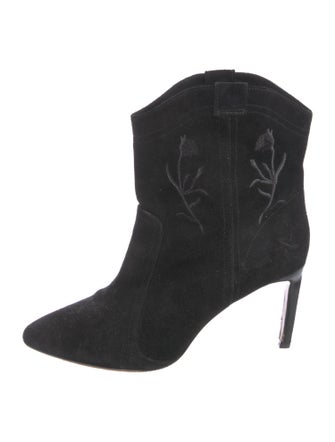 BA&SH Suede Western Boots