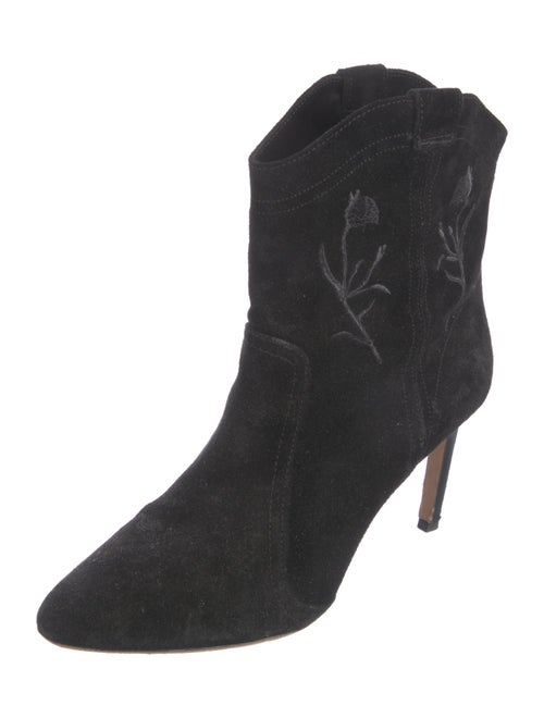 BA&SH Suede Western Boots