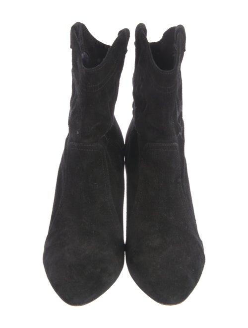 BA&SH Suede Western Boots