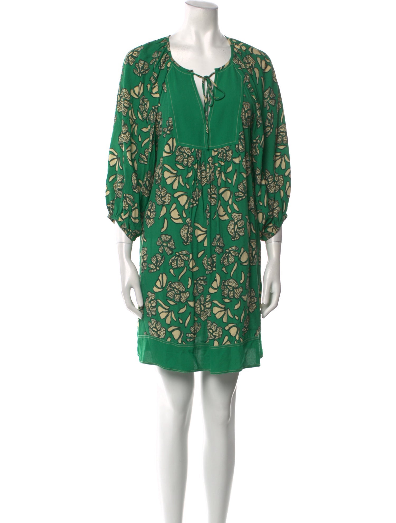 BA&SH Printed Mini Dress