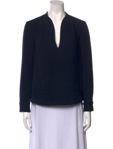 Ba&Sh Tops V-Neck Long Sleeve Blouse US 2 | XS