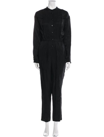 BA&SH Mock Neck Jumpsuit